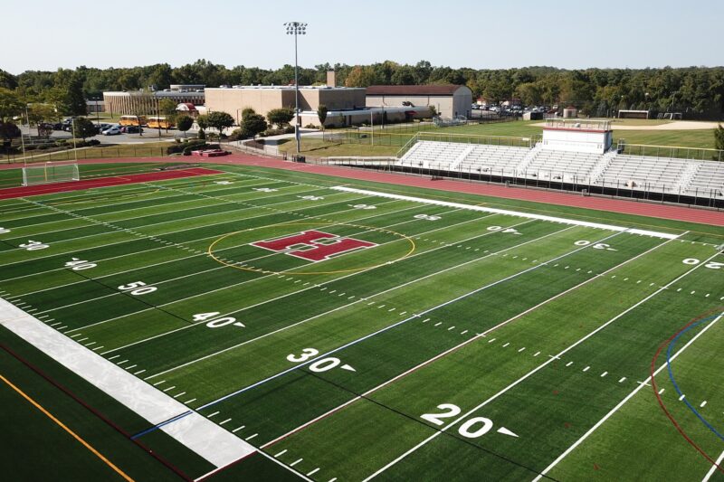 harrison new york high school turf