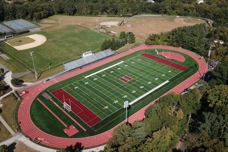 harrison new york high school turf