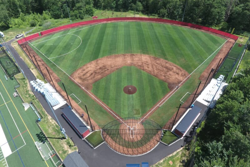 Snyder Ave Park Turf Construction