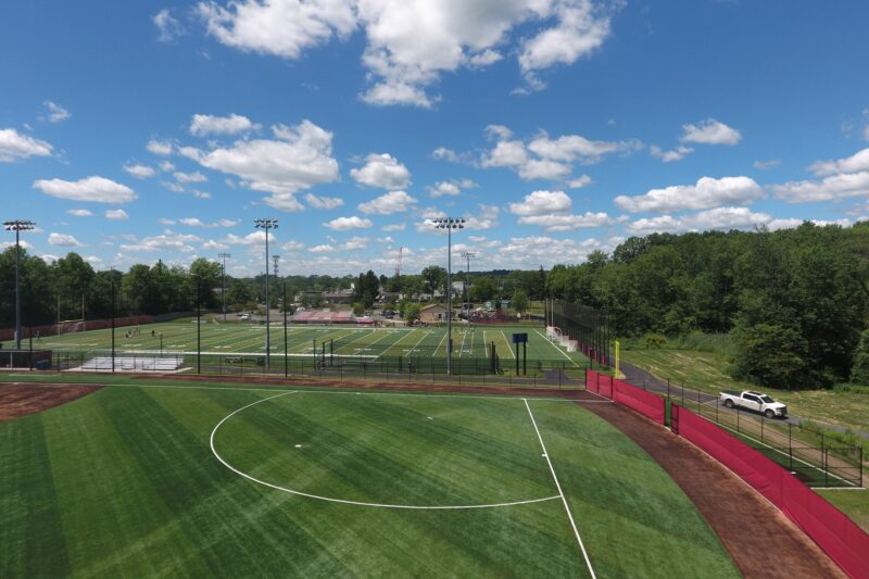 Snyder Ave Park Turf Construction