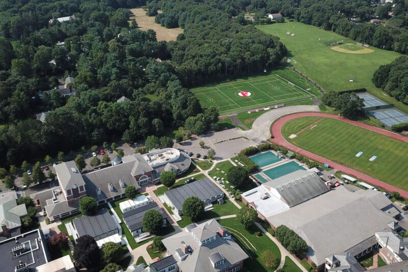 Friends Academy Turf Construction