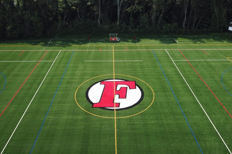 Friends Academy Turf Construction