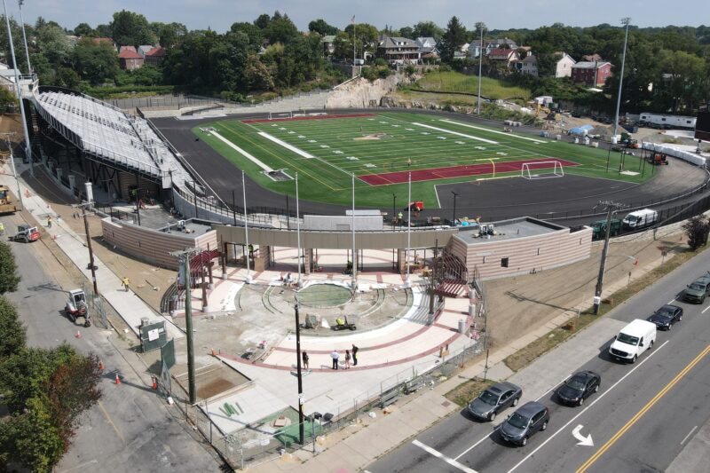 Memorial Stadium in Mount Vernon