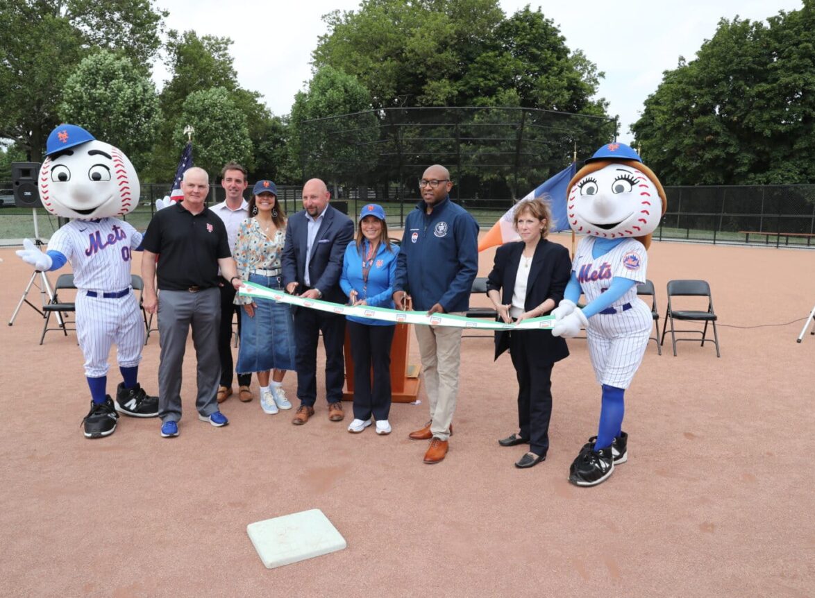 NYC Parks celebrate newly renovated baseball field at Flushing Meadows Corona Park