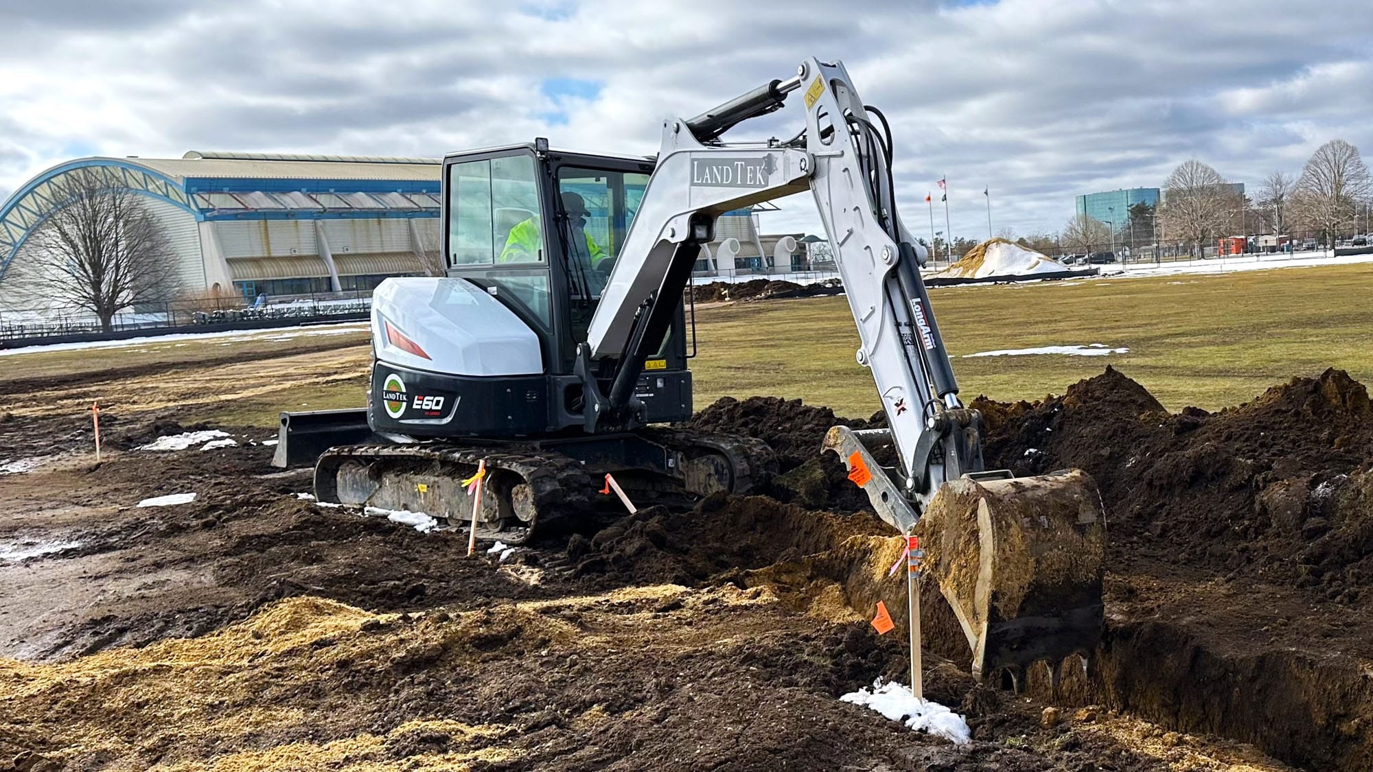 Nassau County International Cricket Stadium Construction