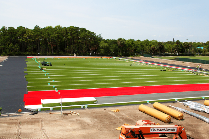 Oxbridge Academy Thunderwolves Football Field