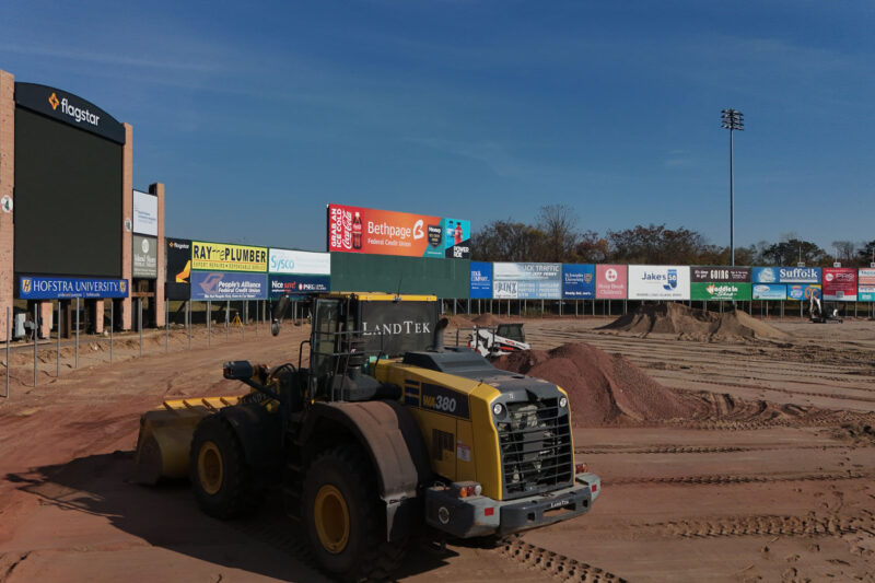 general contracting for athletic fields