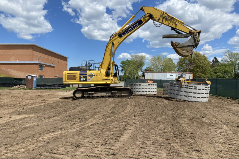 general contracting for athletic fields