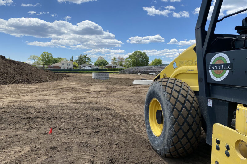 general contracting for athletic fields
